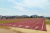東雲陸上競技場改修工事