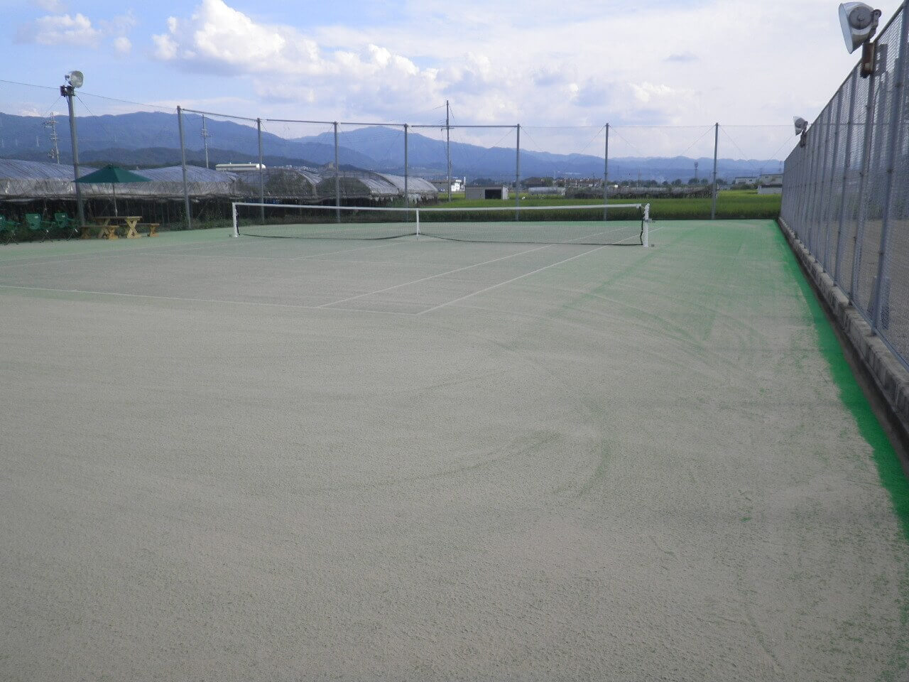 日本特殊管製作所テニスコート改修工事