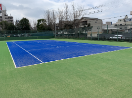 久宝寺緑地テニスコート改修工事
